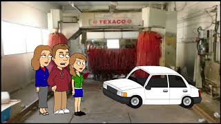 Gina Misbehaves At Car Wash  Grounded Texaco [upl. by Adeehsar]