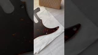 Sanding pickguard 1200 Guitar Luthier ASMR Satisfying [upl. by Yttap]