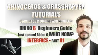 Rhinoceros 6 Tutorial I Rhino Interface Part 01 I Beginners Guide I Quick Tipp I Beginner [upl. by Derte280]