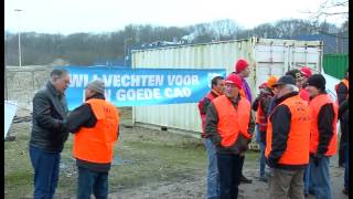 Actie personeel Anteryon voor betere CAO [upl. by Asiul]