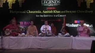 Hariprasad Chaurasia  Aashish Khan  Swapan Chaudhuri [upl. by Anawit502]