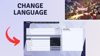 How to change Language in Marvel Rivals Launcher [upl. by Nabru]