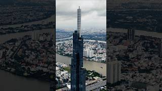 Approaching Landmark 81 – Aerial Journey [upl. by Anialram]