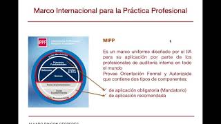 PRINCIPIOS FUNDAMENTALES DE LA AUDITORIA INTERNA MIPP [upl. by Tomasine]