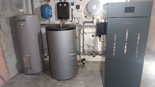 Ferroli Biopellet pro 18 kW [upl. by Nugent198]