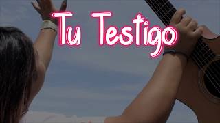 Kenia Moreno  Karaoke  Tu testigo [upl. by Nynnahs]