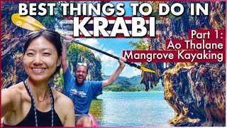 Things To Do In Krabi  Mangrove Forest Kayaking Experience 🇹🇭 Thailand Travel Guide [upl. by Earased]