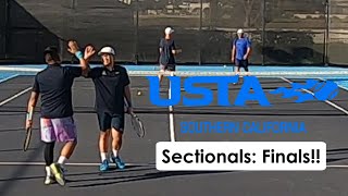 USTA 40 Doubles Sectionals Fall 2023 Finals Orange County vs Ventura [upl. by Zelten]