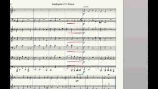 Sarabande in D Minor GF Handel  Brass Arrangement [upl. by Hogan]