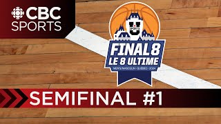 U Sports Mens Basketball National Championship Semifinal  1  CBC Sports [upl. by Ellebana100]