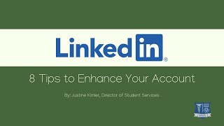 Career Services Presents  Enhance Your LinkedIn Account  AIMS Education [upl. by Adnopoz]