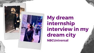 My dream internship  NBCUniversal  New York  Ritz [upl. by Ferro]