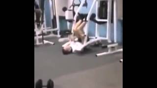 Crazy Guy Workout Routine Gym Fail [upl. by Firehs]