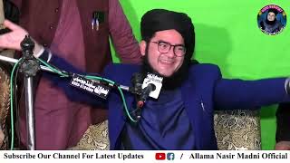 Allama Nasir Ka Aisa Bayan Kay Awam Sunne Kay Baad Be Qabu Hogae [upl. by Akehsal]