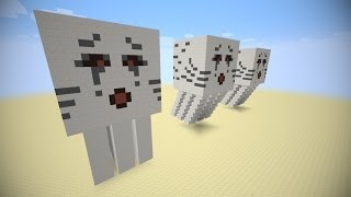 Ghast gigante  Minecraft [upl. by Aleit]