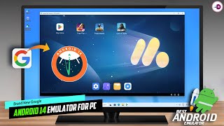 New Google Emulator Android 14  The Best Android Emulator For PCLaptop  Best For PC Gamers🎮 [upl. by Howzell]