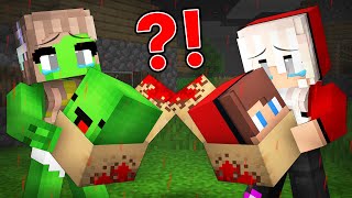 JJ and Mikey Family Found JJ and Mikey Heads Inside BOXES in Minecraft  Maizen [upl. by Entsirhc]