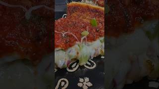 Chicago Stuffed Pizza 😍 giordanos stuffedpizza chicagopizza [upl. by Atinauq]