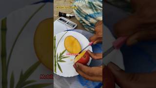 Miyazaki mango cutting taste TSS review mango [upl. by Llehsyt587]