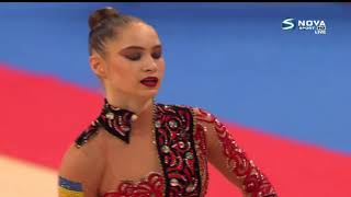 Vlada NIKOLCHENKO EF clubs  World cup Sofia 2019 [upl. by Lai]