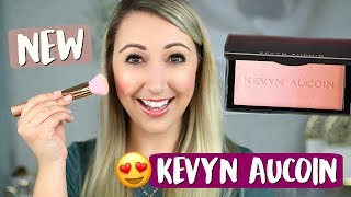 KEVYN AUCOIN THE NEOBLUSH  Swatches amp Review [upl. by Sicnarf]