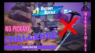 Fortnite  No Pickaxe Challenge [upl. by Jarvey]