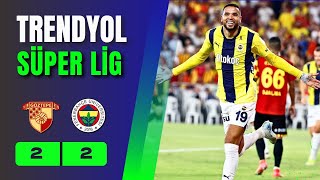 Göztepe vs Fenerbahçe Trendyol Süper Lig Maç Özeti [upl. by Ydal]