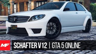 BENEFACTOR SCHAFTER V12  GTA 5 ONLINE [upl. by Auqenat]