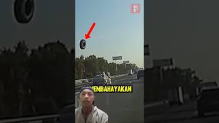 Jangan coba coba hentikan ban ini jika tidak ingin cidera automobile informasi shorts [upl. by Ahsaeit]