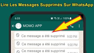 Comment Lire Les Messages Supprimés Sur WhatsApp sur iPhone Sans Sauvegarde [upl. by Rebmyk291]