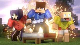 Bed Wars FULL ANIMATION Minecraft Animation Hypixel [upl. by Ahseek]