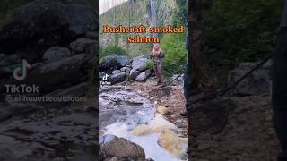 King Salmon catch and cook on the river 🎣🍲 fishingvideo fishing ajillatv309 shorts outdoors [upl. by Laekcim]