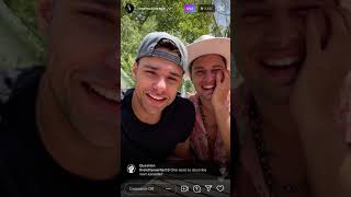 Ronen Rubinstein and Rafael Silva Tarlos Instagram Live 592021 [upl. by Llennhoj]