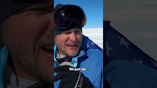 2 Americans break world record in running 100mile Antarctica ultramarathon [upl. by Trutko]