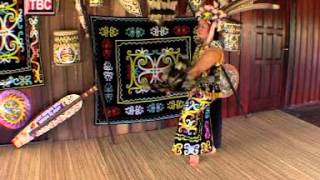 Orang Ulu Ngajat Lansan Dance [upl. by Otanod653]