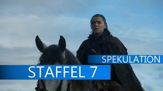 GAME OF THRONES STAFFEL 7  Spekulation zur Story amp Teaser [upl. by Olimac]