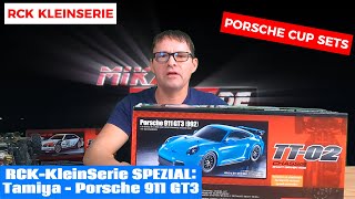 RCK KleinSerie SPEZIAL  Tamiya Porsche 911 GT3 TT02 vorgestellt [upl. by Ellersick]