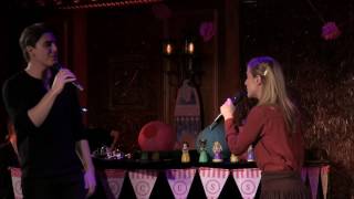 Christy Altomare and Derek Klena  quotAt The Beginningquot The Broadway Princess Party [upl. by Johanan]