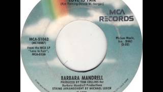 Mandrell Barbara  Love Is Fair [upl. by Burkhardt]