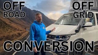 VW T61 4 motion off grid Camper Conversion [upl. by Adnilreb]