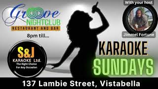 Live karaoke snippet at Grooves Night Club Restaurant and Bar [upl. by Cloutman]