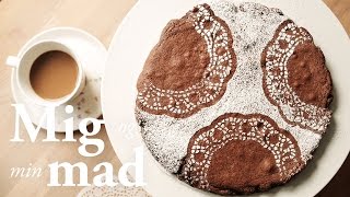 Kladdkaka chokoladekage med vaniljesukker  Frk Kræsen [upl. by Averill]