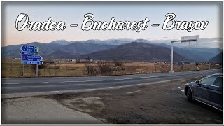 Oradea  Bucharest  Brasov  Winter trip to Romania 2022 [upl. by Akinaj]