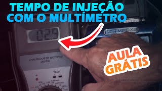 COMO Medir Largura de Pulso com MULTÍMETRO Não é só com Osciloscópio Não [upl. by Enaerb]