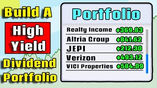 How to Build a SAFE High Yield Dividend Portfolio [upl. by Irik954]