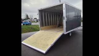 2024 SnoPro Snowmobile Trailer HYB 101quot X 14 3K 30  Ha [upl. by Nelsen]