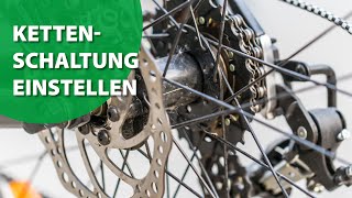 Kettenschaltung einstellen [upl. by Kan]