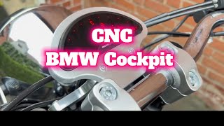 Motogadget Motoscope Pro CNCCockpit BMW R100R [upl. by Ifar]