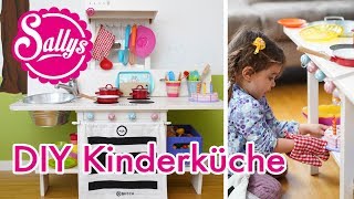 Kinderküche für unter 25€ bauen  ist das machbar  DoitYourself  Sallys Welt WirBleibenZuhause [upl. by Catharina429]