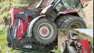 accident de tracteur agricole [upl. by Nipahc157]